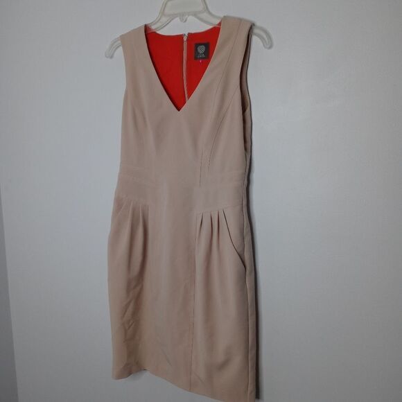 Vince Camuto cream dress - Picture 2 of 6